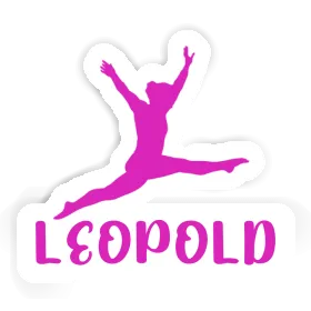 Leopold Sticker Gymnast Image