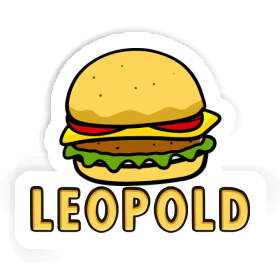 Aufkleber Leopold Cheeseburger Image