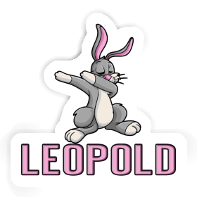 Hare Sticker Leopold Image