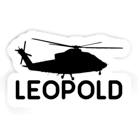 Sticker Helicopter Leopold Image