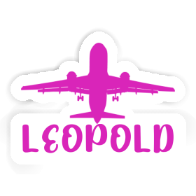 Sticker Jumbo-Jet Leopold Image