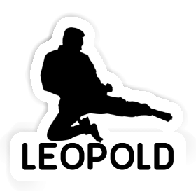 Karateka Aufkleber Leopold Image