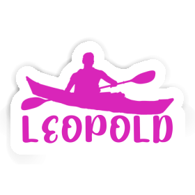 Autocollant Leopold Kayakiste Image