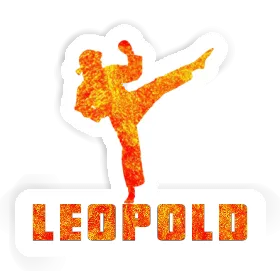 Leopold Sticker Karateka Image