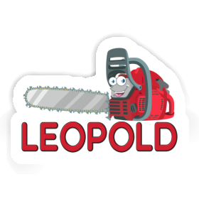 Leopold Sticker Chainsaw Image