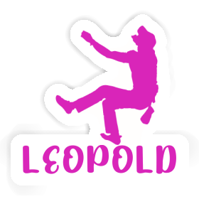 Leopold Autocollant Grimpeur Image