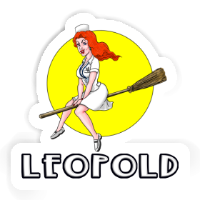 Sticker Leopold Krankenschester Image