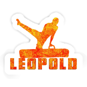 Autocollant Leopold Gymnaste Image