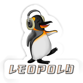 Music Penguin Sticker Leopold Image