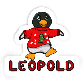 Penguin Sticker Leopold Image