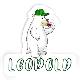 Leopold Sticker Eisbär Image