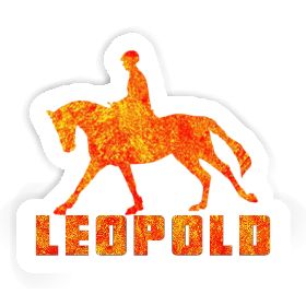 Leopold Sticker Horse Rider Image