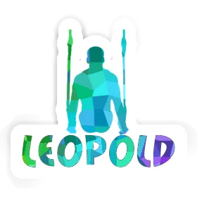 Sticker Leopold Ring gymnast Image