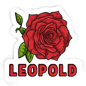 Sticker Rose Leopold Image