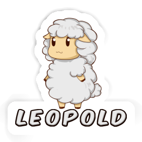 Sticker Sheep Leopold Image