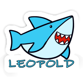 Autocollant Leopold Requin Image