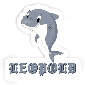 Fish Sticker Leopold Image