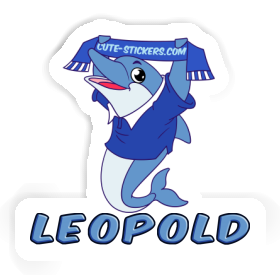 Dolphin Sticker Leopold Image