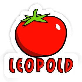 Aufkleber Tomate Leopold Image