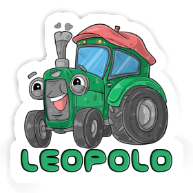 Autocollant Leopold Tracteur Image