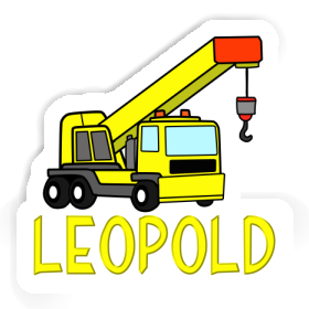 Leopold Sticker Crane Image