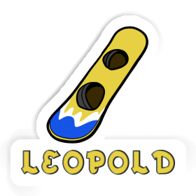 Wakeboard Sticker Leopold Image