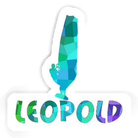 Sticker Leopold Windsurfer Image