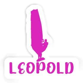 Windsurfer Sticker Leopold Image