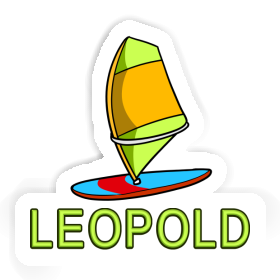 Leopold Sticker Windsurf Board Image