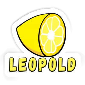 Autocollant Citron Leopold Image