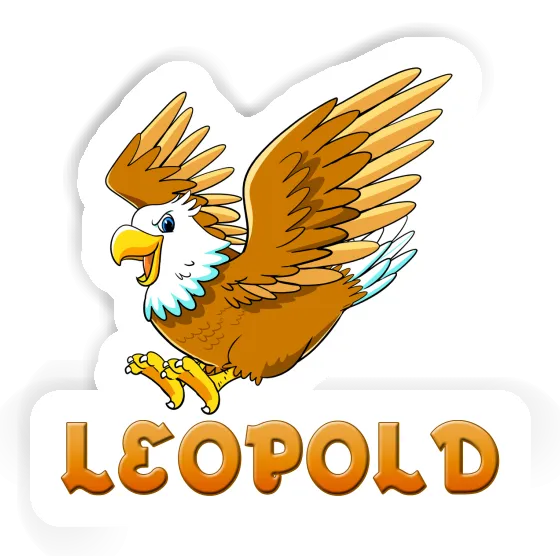 Leopold Autocollant Aigle Image