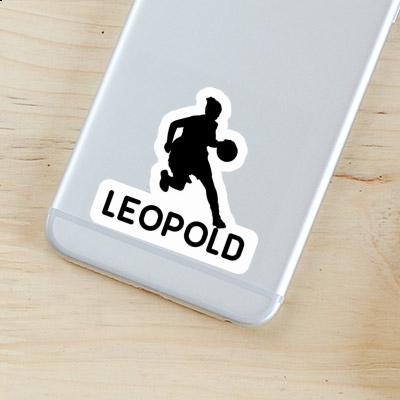 Sticker Leopold Basketballspielerin Laptop Image