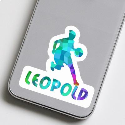 Sticker Leopold Basketballspielerin Laptop Image