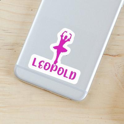 Ballerina Sticker Leopold Gift package Image