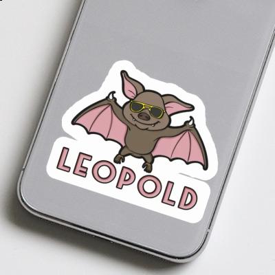 Chauve-souris Autocollant Leopold Gift package Image