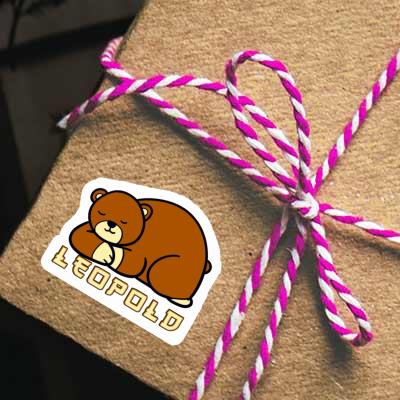 Leopold Sticker Bear Laptop Image