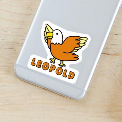 Vogel Sticker Leopold Laptop Image