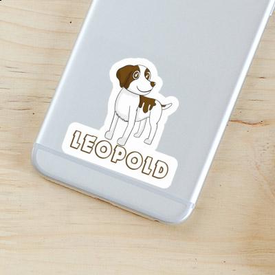 Brittany Spaniel Sticker Leopold Gift package Image