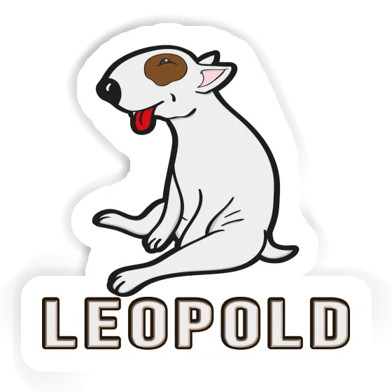 Sticker Leopold Dog Image