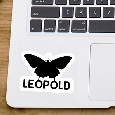 Leopold Sticker Butterfly Notebook Image