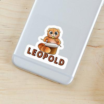 Leopold Sticker Drummer Image