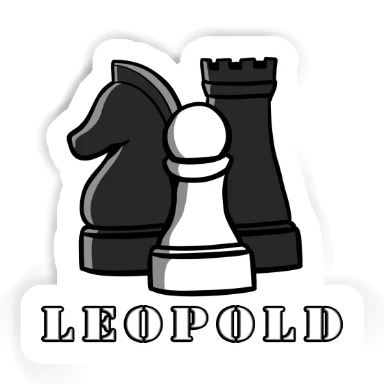 Leopold Sticker Chessman Notebook Image