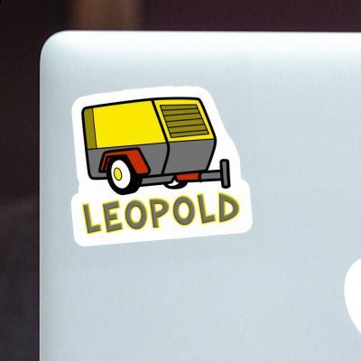 Compresseur Autocollant Leopold Notebook Image