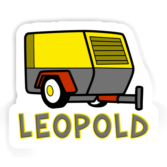 Sticker Compressor Leopold Notebook Image