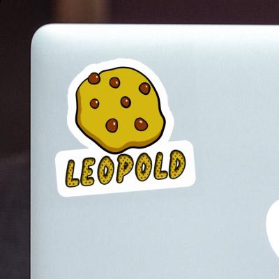 Leopold Autocollant Biscuit Laptop Image