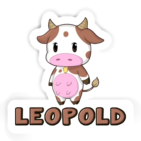 Kuh Sticker Leopold Gift package Image