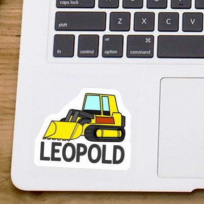 Raupenlader Sticker Leopold Gift package Image