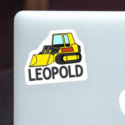 Raupenlader Sticker Leopold Gift package Image