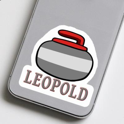 Sticker Curling Stone Leopold Image