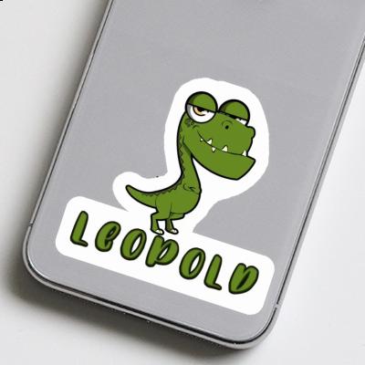 Dinosaurier Sticker Leopold Image